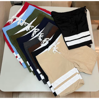 Bermuda Masculina Elastano Academia Surf Tactel Premium Praia Secagem Rápida Dia a Dia