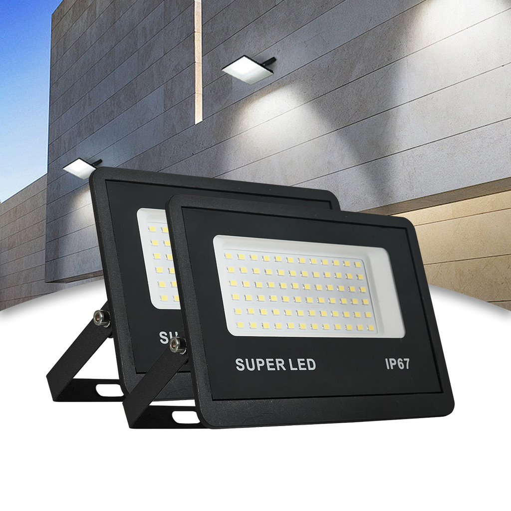 KIT 2 a 8 Refletor LED 300W Holofote Super Potente à Prova d'Água Área ...