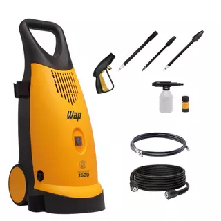 Desobstruidora e Lavadora de Alta Pressão WAP 2600 360L/h Motor de Indução Regulável 1900W 220V em Oferta na Shopee