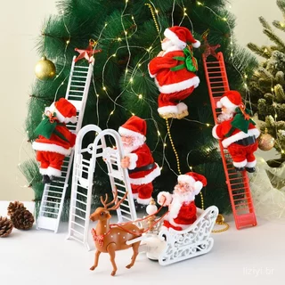Decorações de Natal Papai Noel Elétrico Escada de Escalada Papai Noel Brinquedos Infantis Brinquedos Infantis Presentes 