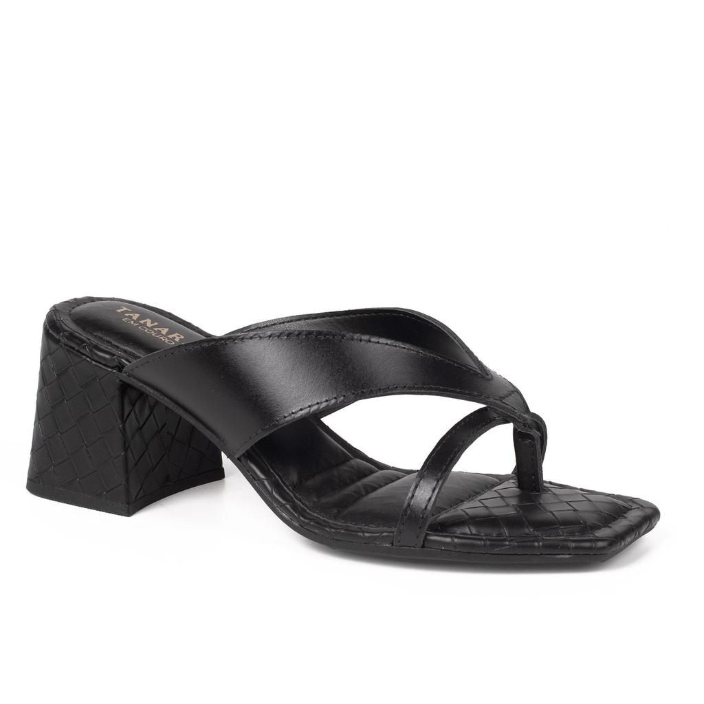 Tamanco Tanara Em Couro de Salto Bloco Feminino T9851R$228,24-10%4.9 Avaliação da loja