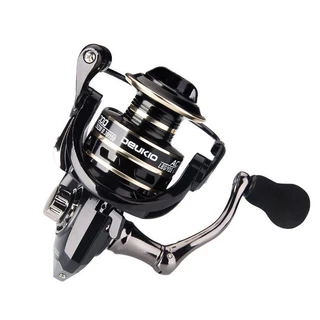 MODIVA Carretel de Pesca Metálico - Molinete para Pesca Marítima com Rolamento Suave