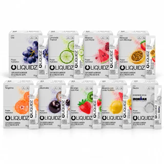LIQUIDZ - Eletrólitos Zero Açúcar - Isotonico Bebida de Eletrólitos Power Hydration Liquidz - 14 sachês