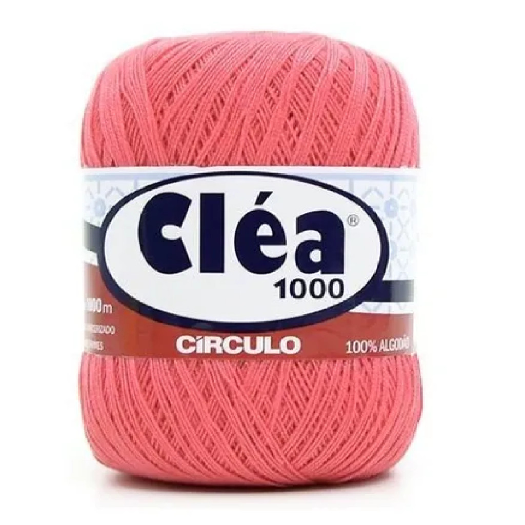 Cléa 1000 Círculo Cor 3048 Flamingo - 1000 Metros | Shopee Brasil
