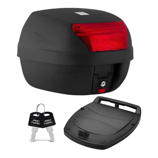 Bauleto 28 Litros Pro Tork Smart Lente Vermelha Preto