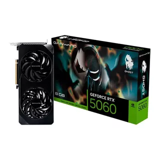 Placa de Video Gainward GeForce RTX 5060 Ghost, 8GB, GDDR7, 128-bit