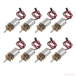 8 Peças Motor Miniatura N20 3V-6V Caixa Engrenagens Metal Redutor 3mm ...