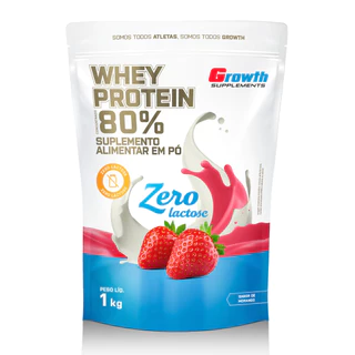 Whey Protein Concentrado Zero Lactose Growth Supplements
