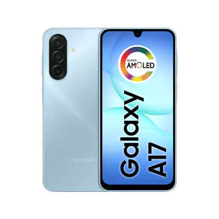 Celular Samsung Galaxy A17 com IA 256GB 8GB RAM Câm de 50MP Tela de 6.7 NFC IP54