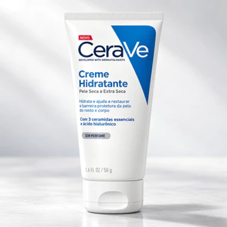 Cerave Creme Hidratante Pele Seca Rosto Corpo 50g
