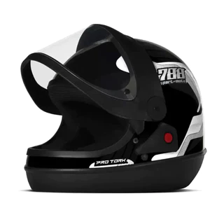 Capacete Pro Tork Sport Moto 788 Preto / Branco (58)