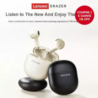 Fone De Ouvido Sem Fio Lenovo LP1 Pro Bluetooth 5.1 True Com