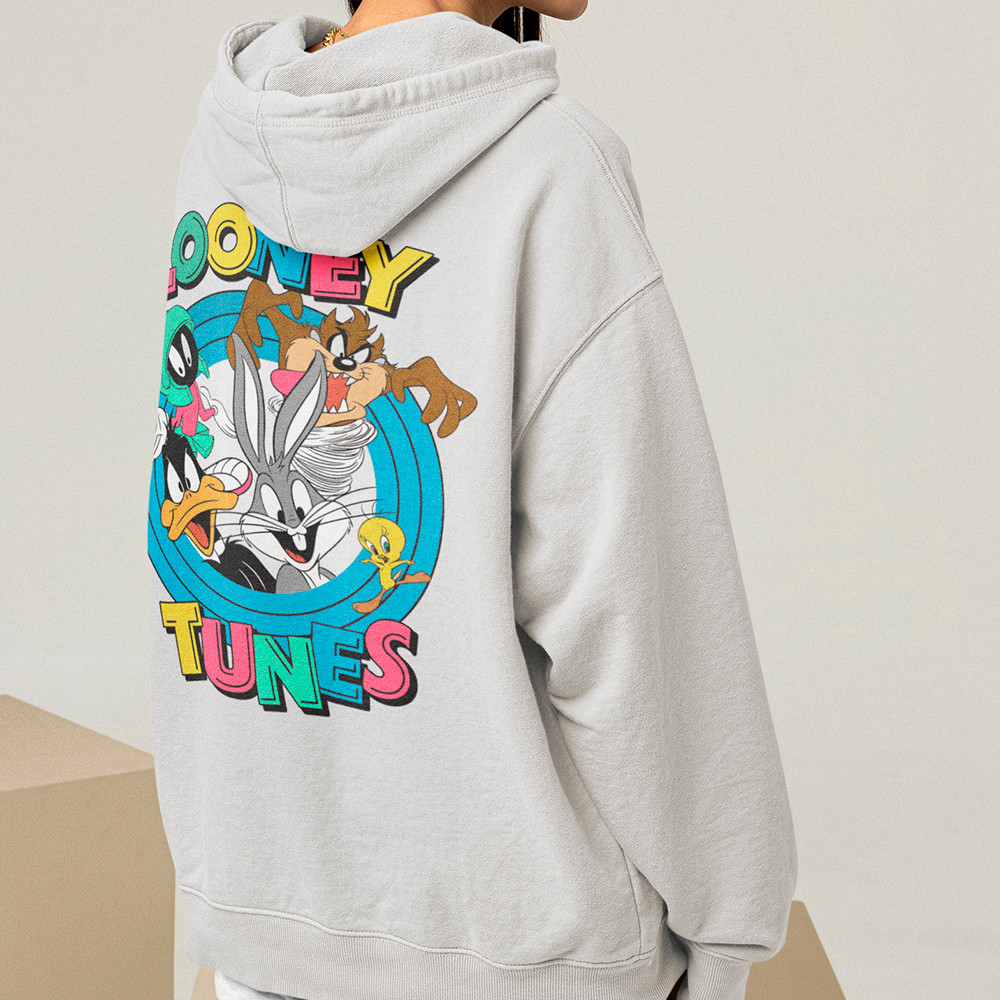 Moletom Looney Tunes Desenho Blusa De Frio Perna Longa Taz Piu Piu