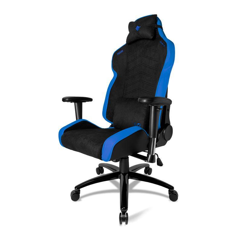 Cadeira Gamer Pichau Donek V2, Tecido, Preto e Azul, PG-DNKV2-BBL
