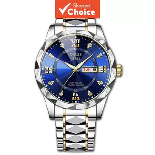 Primavera Negócios Luminoso Quartzo Relógio Digital Para Vestido Masculino Aço À Prova Dwaterproof Água Data Presente Se
