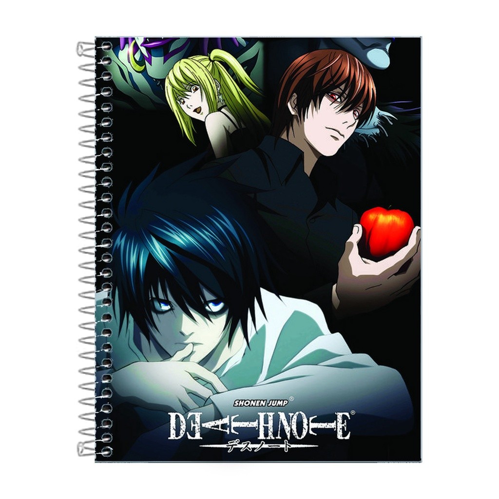 Caderno Death Note Personalizado 1 ou 10 Matérias | Shopee Brasil