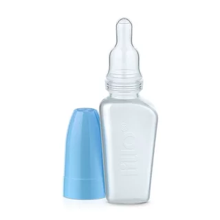 Mamadeira Lillo Miniform com Bico de Silicone Azul 50ml em Oferta na Shopee