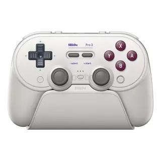 Controlador De Jogos Tri-Modo 8Bitdo Pro 3 Com Base De Carregamento Hall Effect Aciona Joystick TMR Para Switch 2 PC Ste