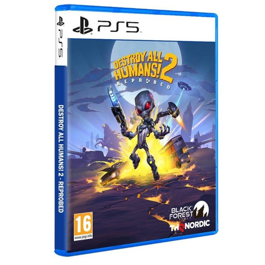Jogo PS5 Destroy All Humans! 2 Reprobed Mídia Física Lacrado | Shopee ...