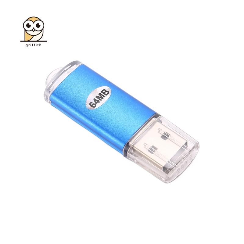 64 Mb USB 2.0 Flash Memory Stick Thumb Drive PC LAPTOP Armazenamento ...