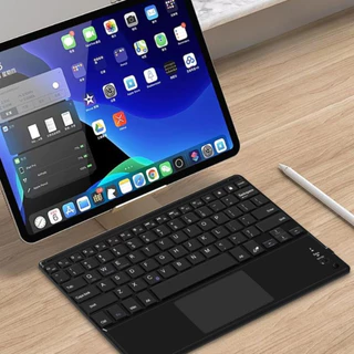 Teclado Sem Fio Bluetooth Com Touchpad Integrado para tablets, laptops, celulares, etc.