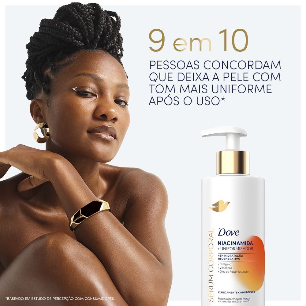 Sérum hidratante corporal Dove com niacinamida 380 ml — foto 3