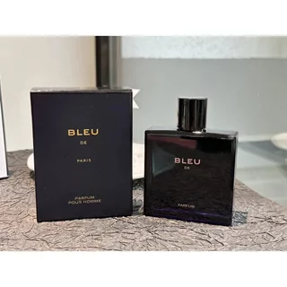 Série de perfumes BLEUDE genuíno Marca Grande, fragrância azul, 100ml, unissex.