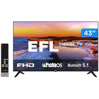 Smart TV 43" HD EFL DLED SX800 43SX800FD 3 HMDI 2 USB