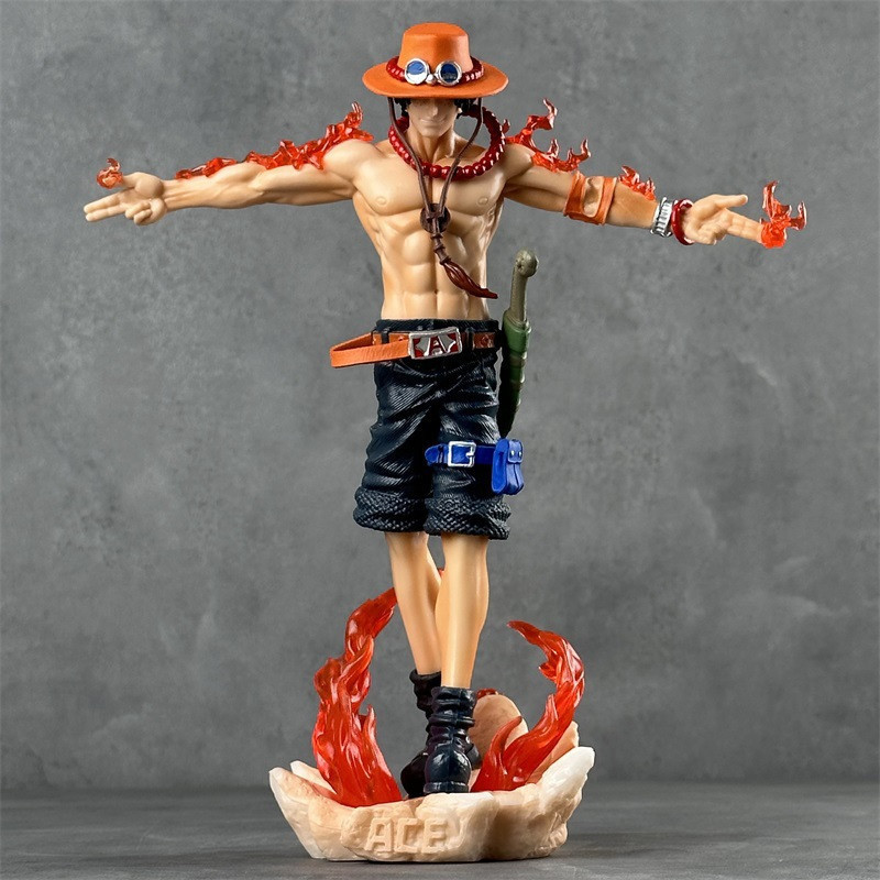 One Piece LX StudiosMAX Série One Piece Três Irmãos Cross Ace | Shopee Brasil
