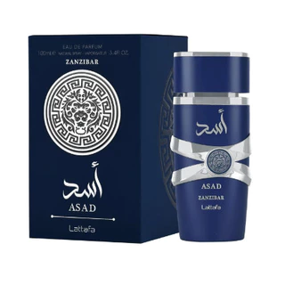 Perfume Asad Zanzibar Eau de Parfum EDP Masculino 100ml Original Importado Árabe