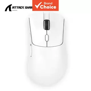 Ataque SHARK R1 Tri-Mode Mouse Para Jogos Sem Fio PAW3311 Sensor 18000DPI 1000Hz Taxa De Relatório Botões Macro Programá