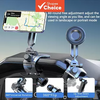 Painel de Carro TAFDIUR Suporte Magnético para Celular, Ajustável 360°, Dobrável, Clipe para Todos os Smartphones