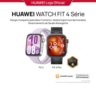 HUAWEI WATCH FIT 4 Séries | Relogio Smartchwatch | Modos Esportivos Aprimorados
