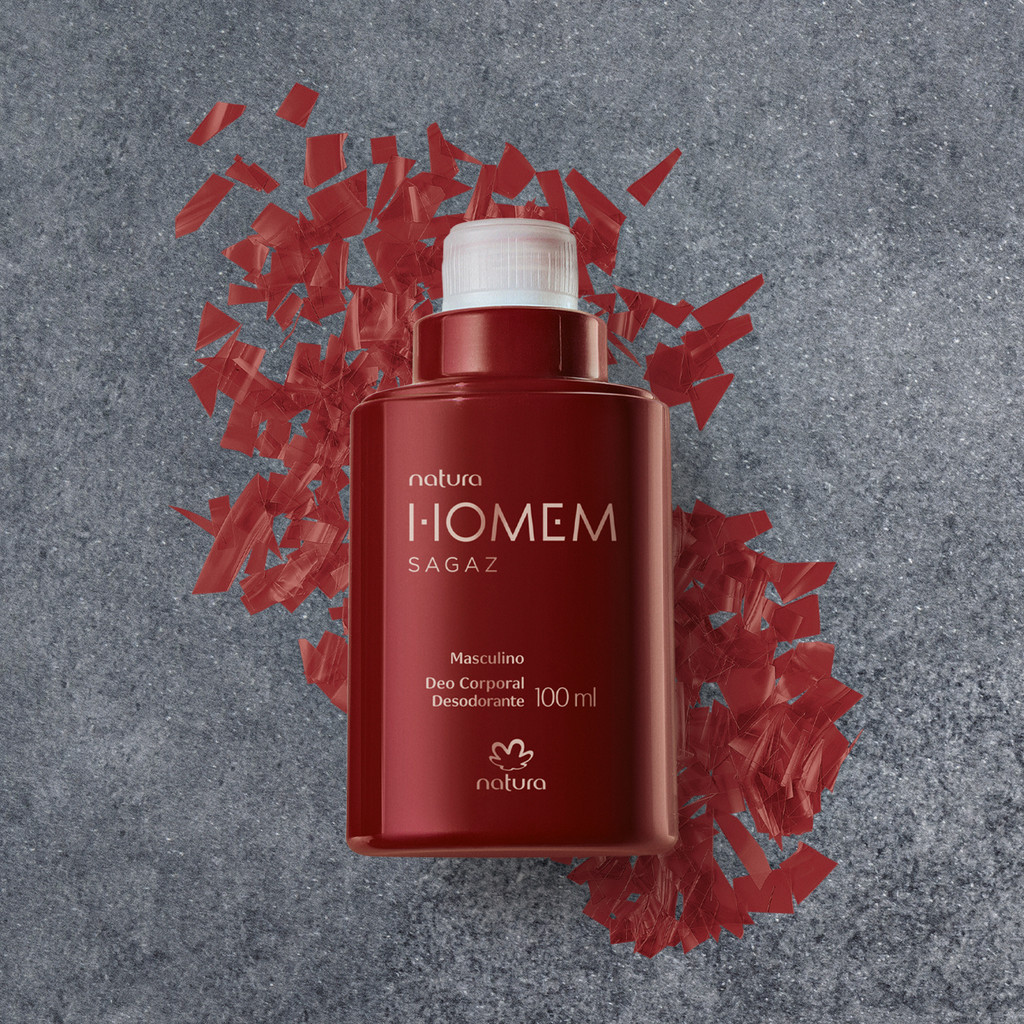 Refil desodorante spray Natura Homem sagaz 100 ml | Shopee Brasil