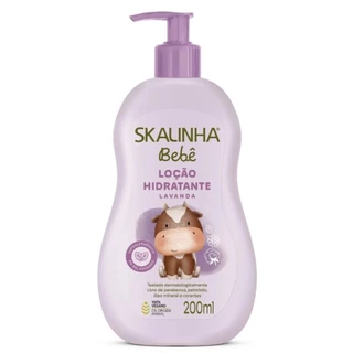 Loção Hidratante Skalinha Bebê 200ml Lavanda em Oferta na Shopee