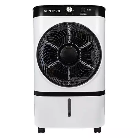 Climatizador de ar portátil evaporativo 9L 2.000 m³ h CLI09 Ventisol