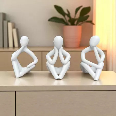 Trio Esculturas Minimalistas