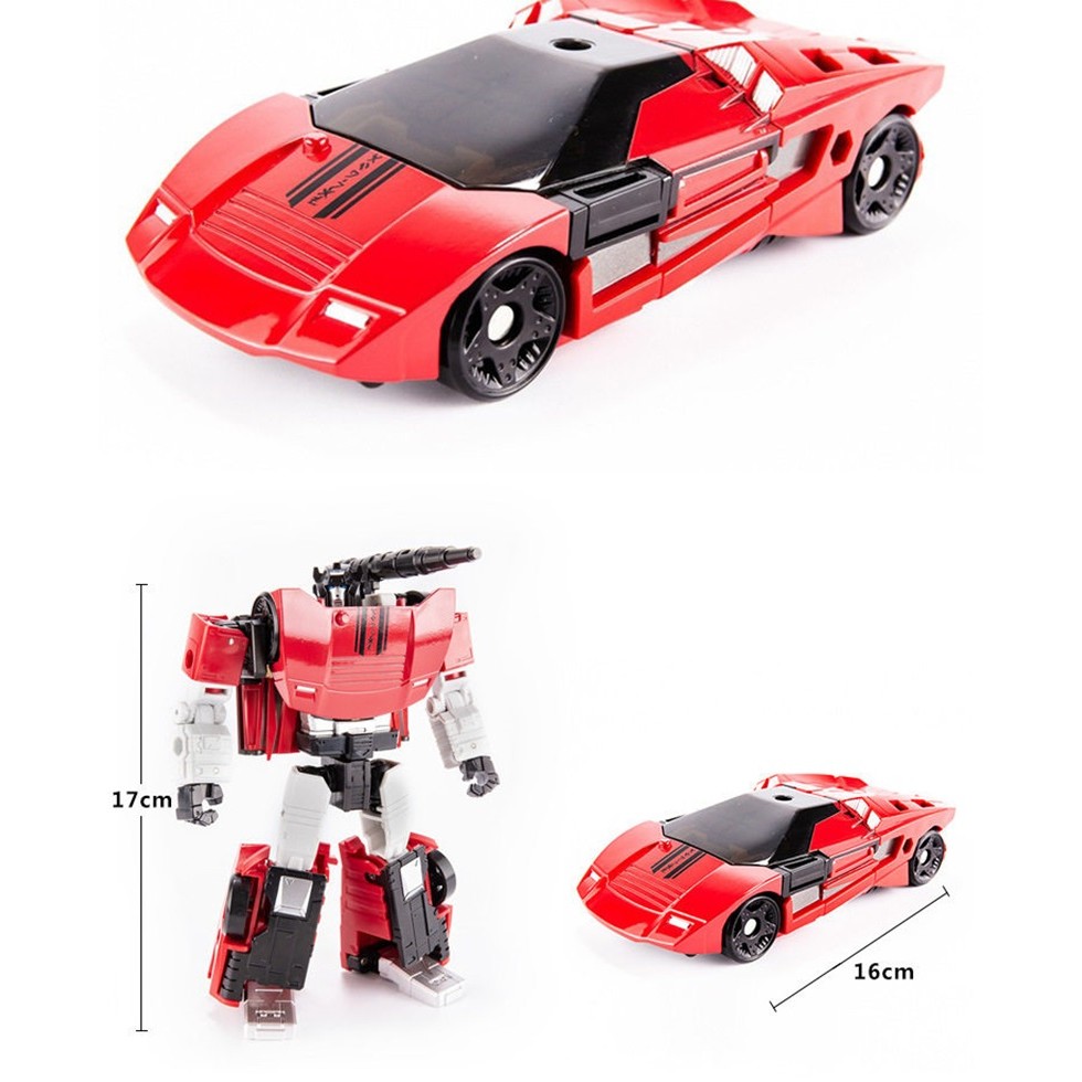 Figura De Ação Robô Sideswipe Robô Transformável Modelo Especial Furtivo G1 17 Cm - foto 4