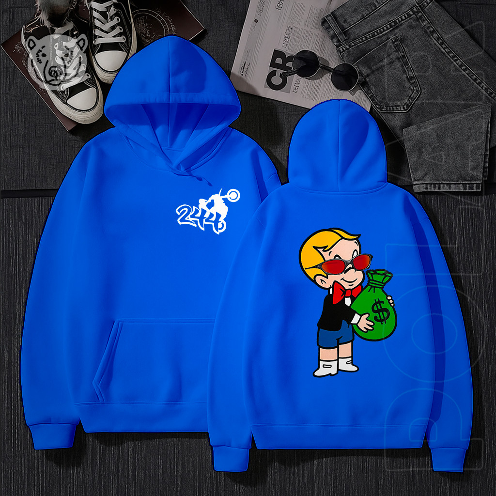 Moletom Blusa de Frio 244 moto Riquinho Grau Money Juliette