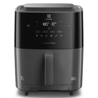 Air Fryer Electrolux por Rita Lobo 7L Digital Cinza Expert com Vapor e Autolimpeza 1700W - EAF180 em Oferta na Shopee