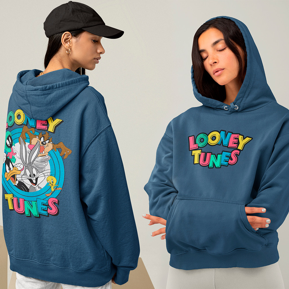 Moletom Looney Tunes Desenho Blusa De Frio Perna Longa Taz Piu Piu