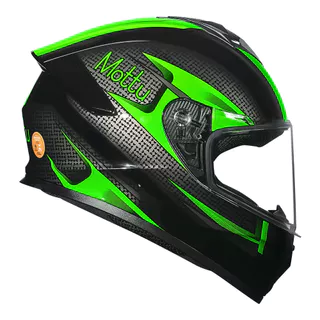 CAPACETE RACE TECH HIT MOTTU
