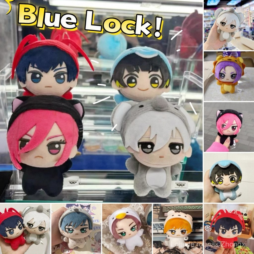 Novo! Anime Blue Lock Isagi Yoichi Chigiri Hyoma Nagi Seishiro Bachira ...
