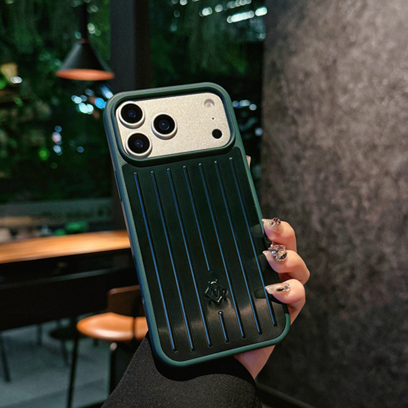 Marca De Luxo Moda Alumínio Magnésio Liga Rimowa Capa Para iPhone
