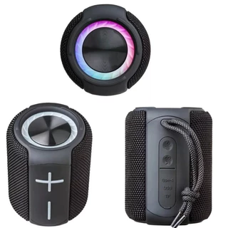 Caixa De Som Bluetooth Super Grave Original Com Led Rgb Ipx6 KAPBOM
