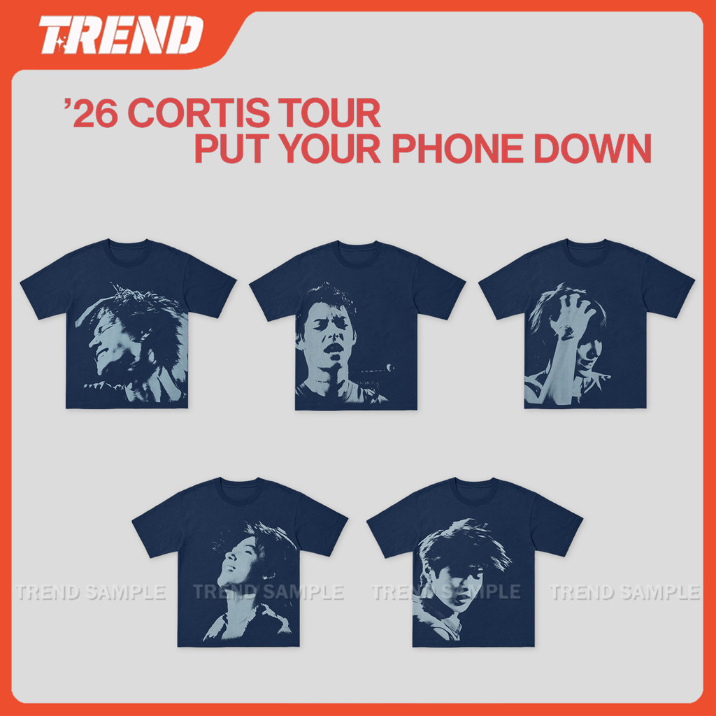 CORTIS'26 TOUR PUT Seu Telefone DOWN Merch Camiseta De Algodão
