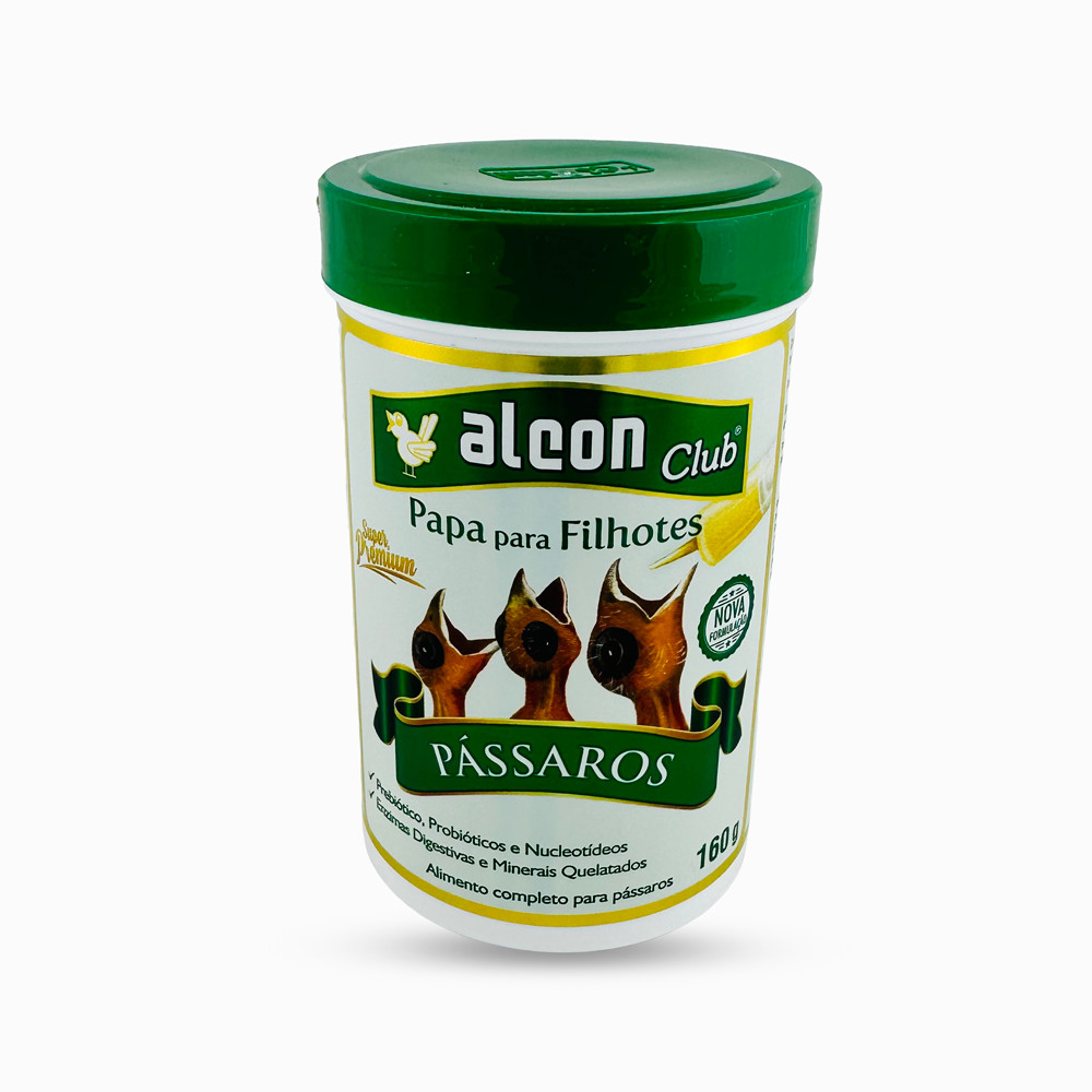Alcon Club Papa para Filhotes Pássaros 160g Alimento Completo para Aves ...