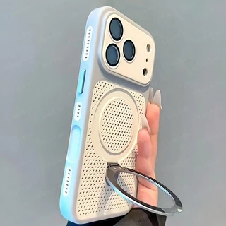 Suporte De Dissipação Fosco Capa De Telefone Magnética De Calor Compatível Com IPhone 18 12 13 14 15 16 17 Pro Max Plus