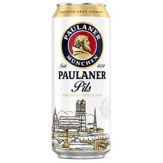 Cerveja Alemã Paulaner Pilsner Lata 500ml