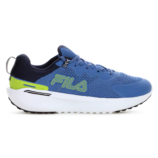 Tênis Fila Duality 2 Azul e Verde Limão - Masculino em Oferta na Shopee